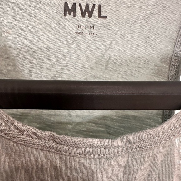 Madewell MWL Light Sage Racerback Tank | Size M - Picture 4 of 4